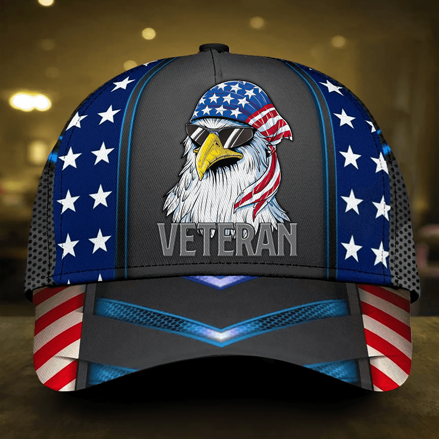 Premium Never Underestimate An Old Man US Veteran Cap NPVC070702