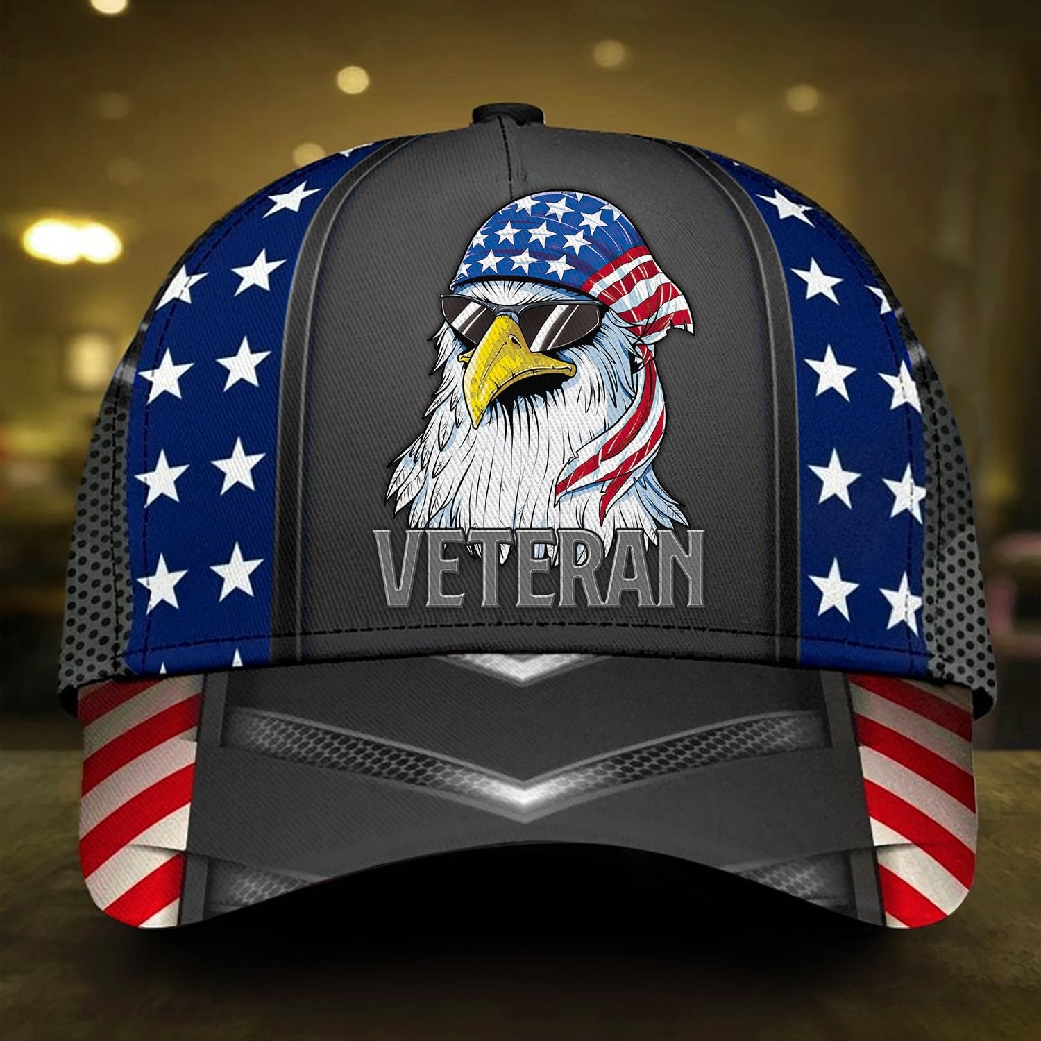 Premium Never Underestimate An Old Man US Veteran Cap NPVC070702