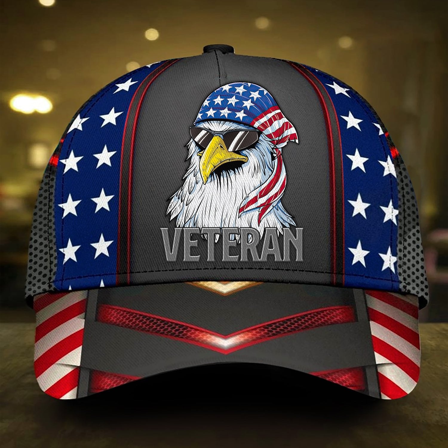 Premium Never Underestimate An Old Man US Veteran Cap NPVC070702