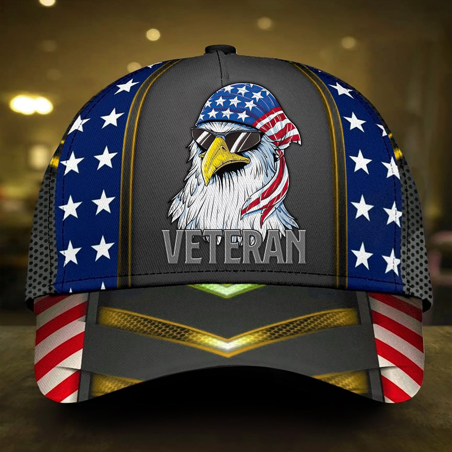 Premium Never Underestimate An Old Man US Veteran Cap NPVC070702