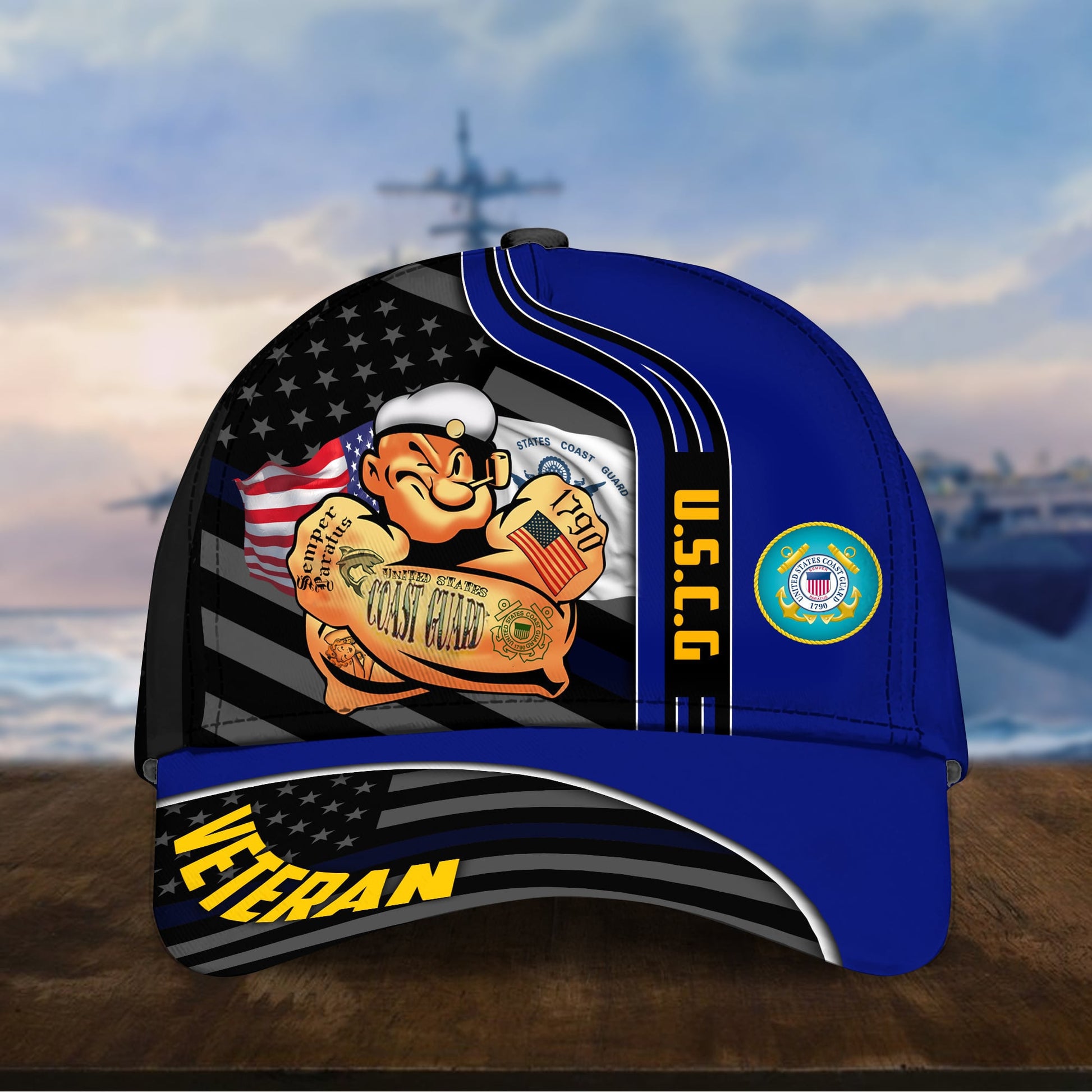 Premium Proud To Be A US Veteran Cap NPVC080903