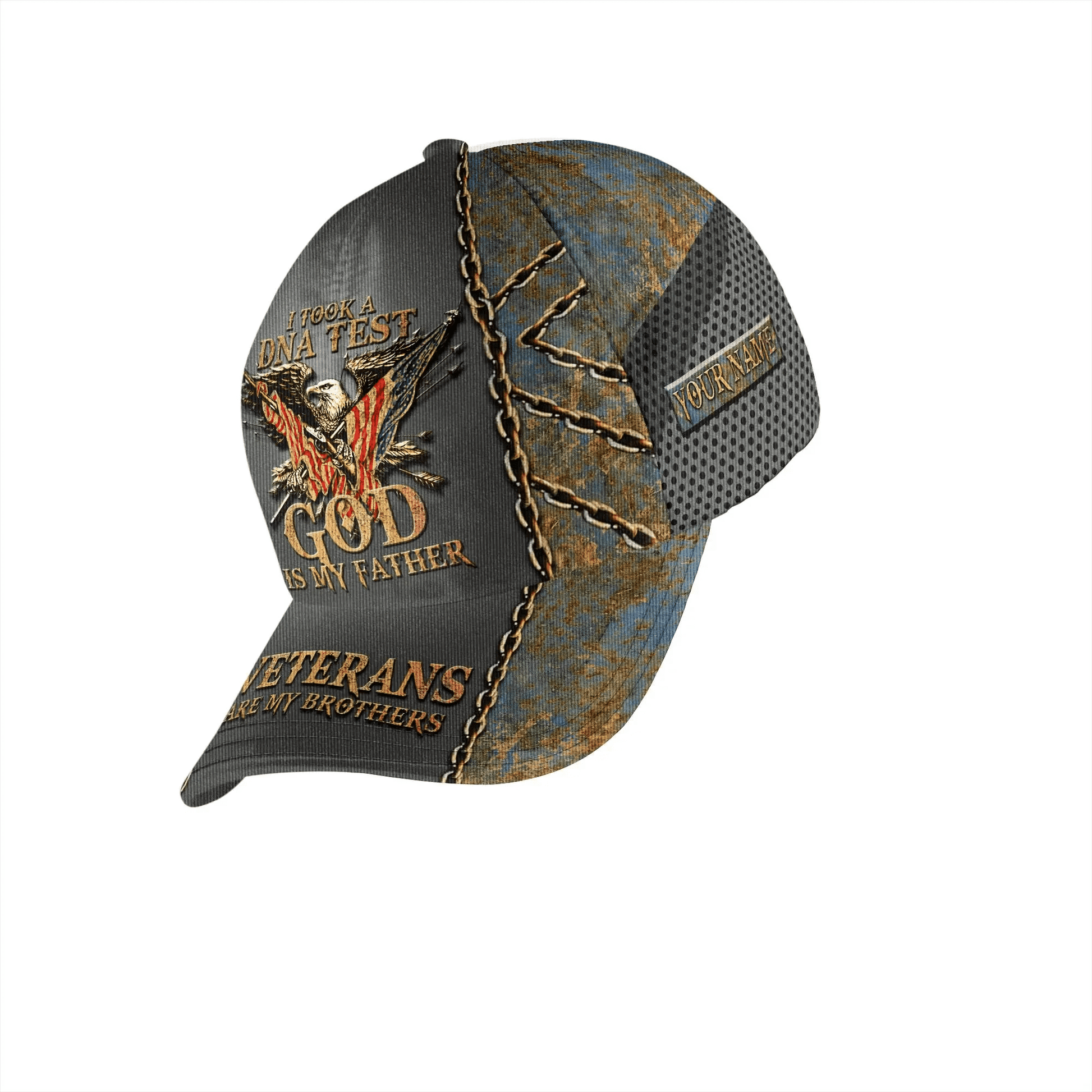 Premium Personalised I Took A DNA Test God US Veteran Cap NPVC290810