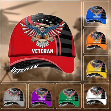 Premium Eagle US Veteran Cap NPVC230803