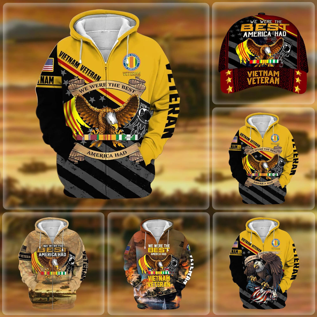 Premium We Were The Best America Had Vietnam Veteran Collection NPVC031001