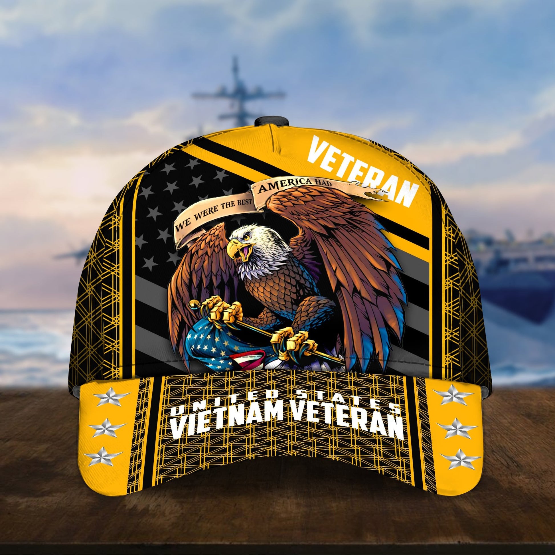 Premium Eagle US Veteran Cap NPVC171001
