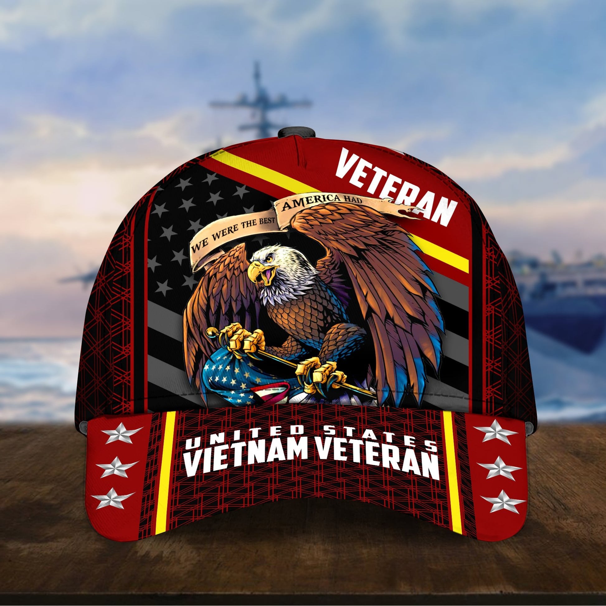 Premium Eagle US Veteran Cap NPVC171001