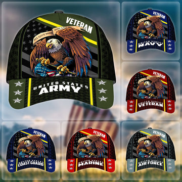 Premium Eagle US Veteran Cap NPVC171001