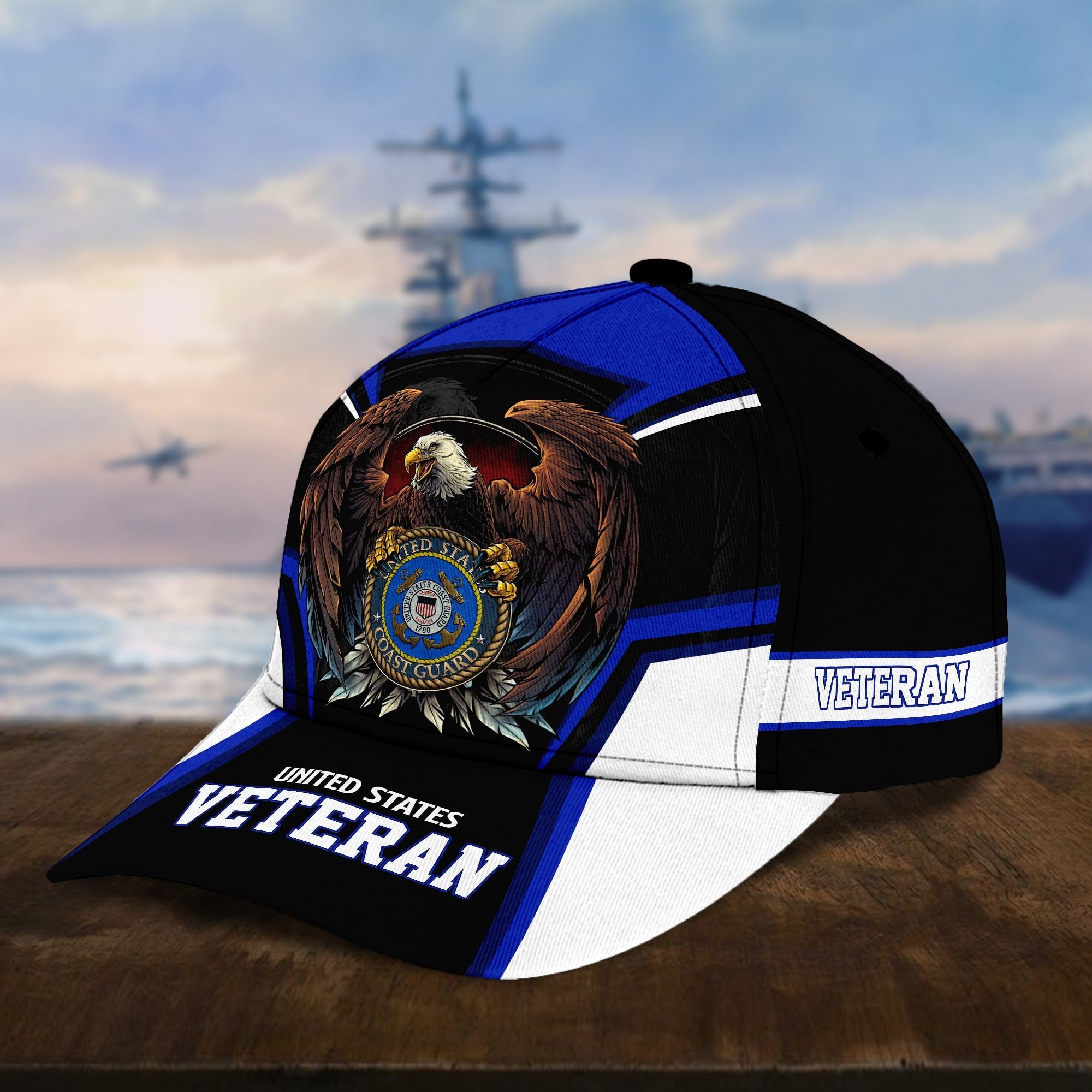 Premium Eagle US Veteran Cap NPVC251002