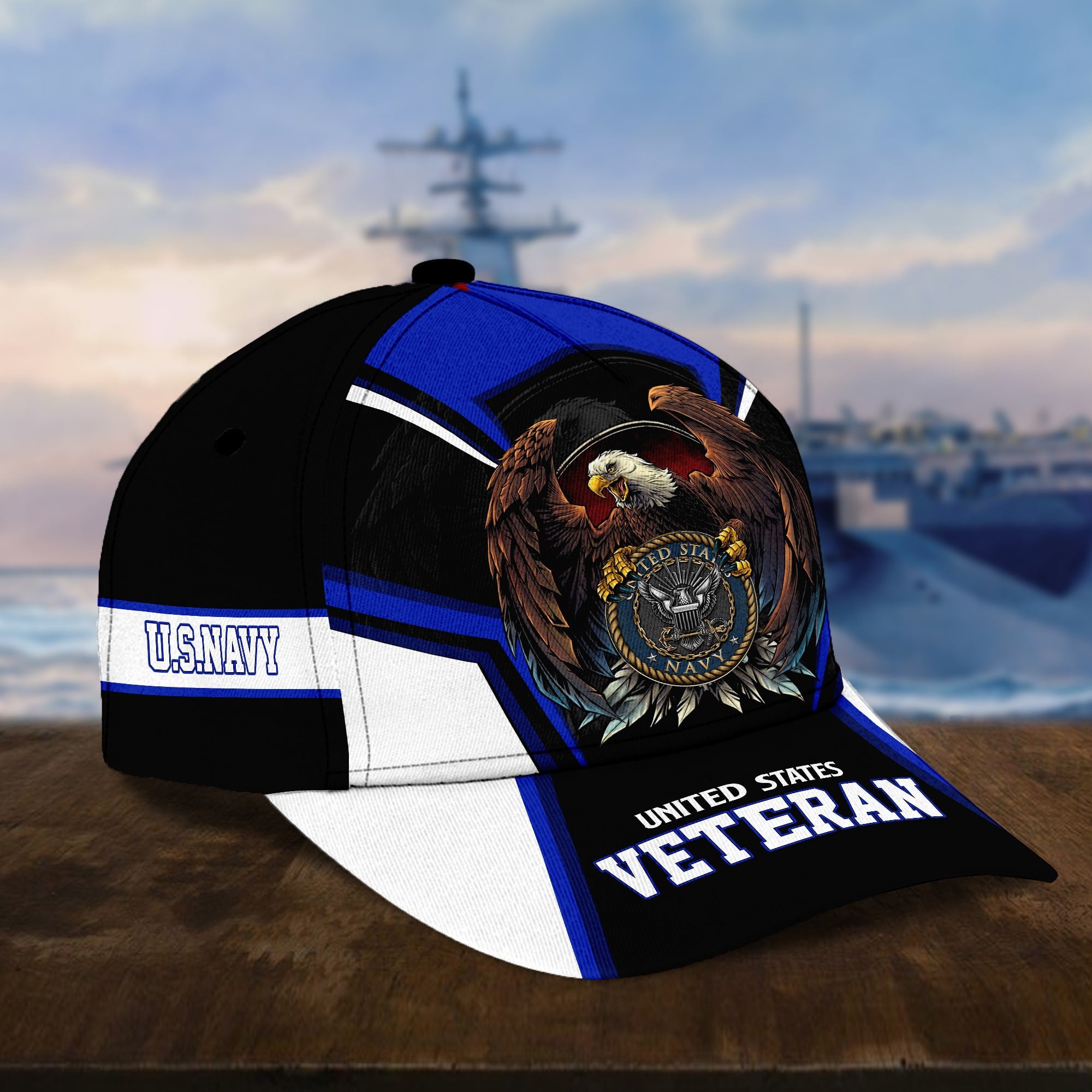 Premium Eagle US Veteran Cap NPVC251002