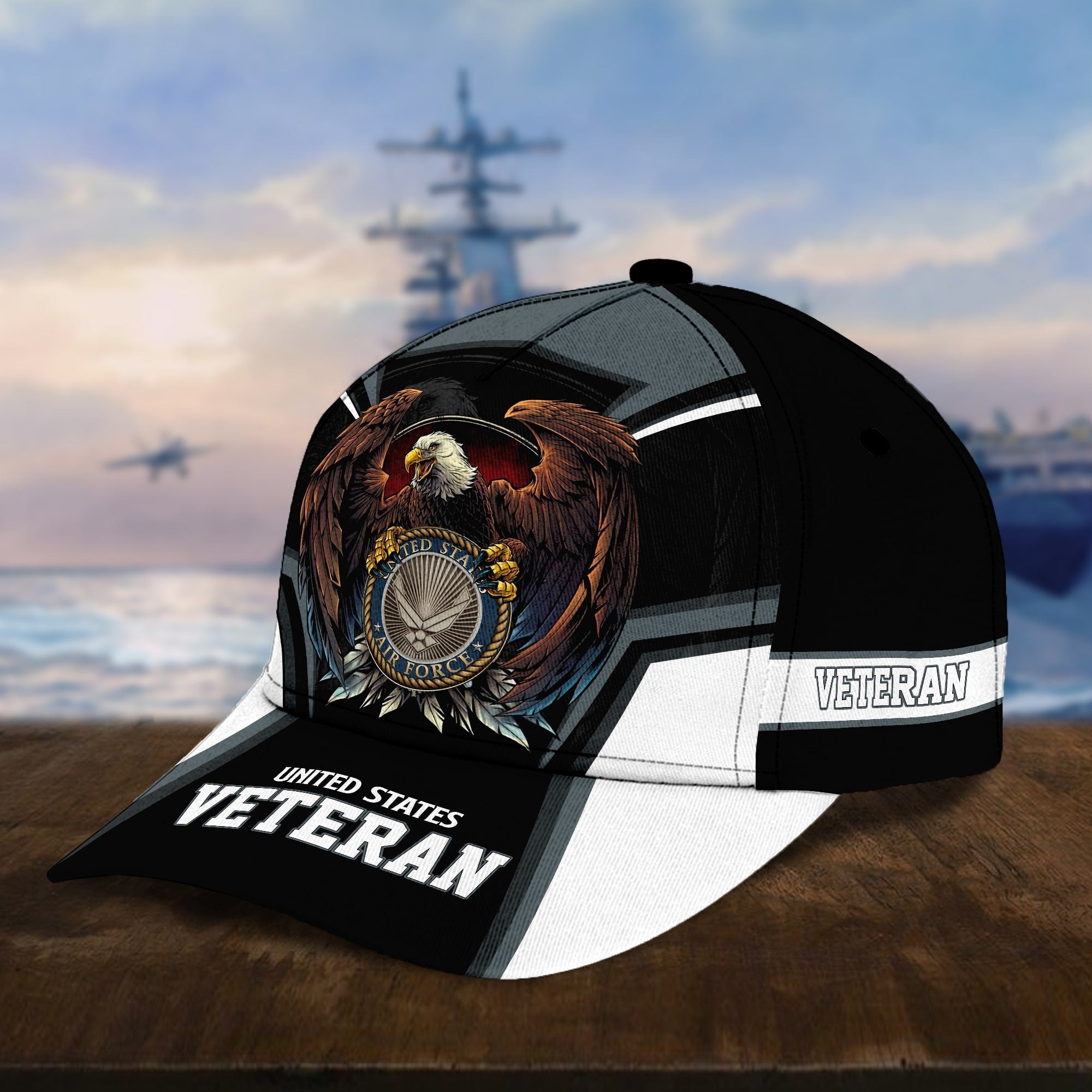 Premium Eagle US Veteran Cap NPVC251002