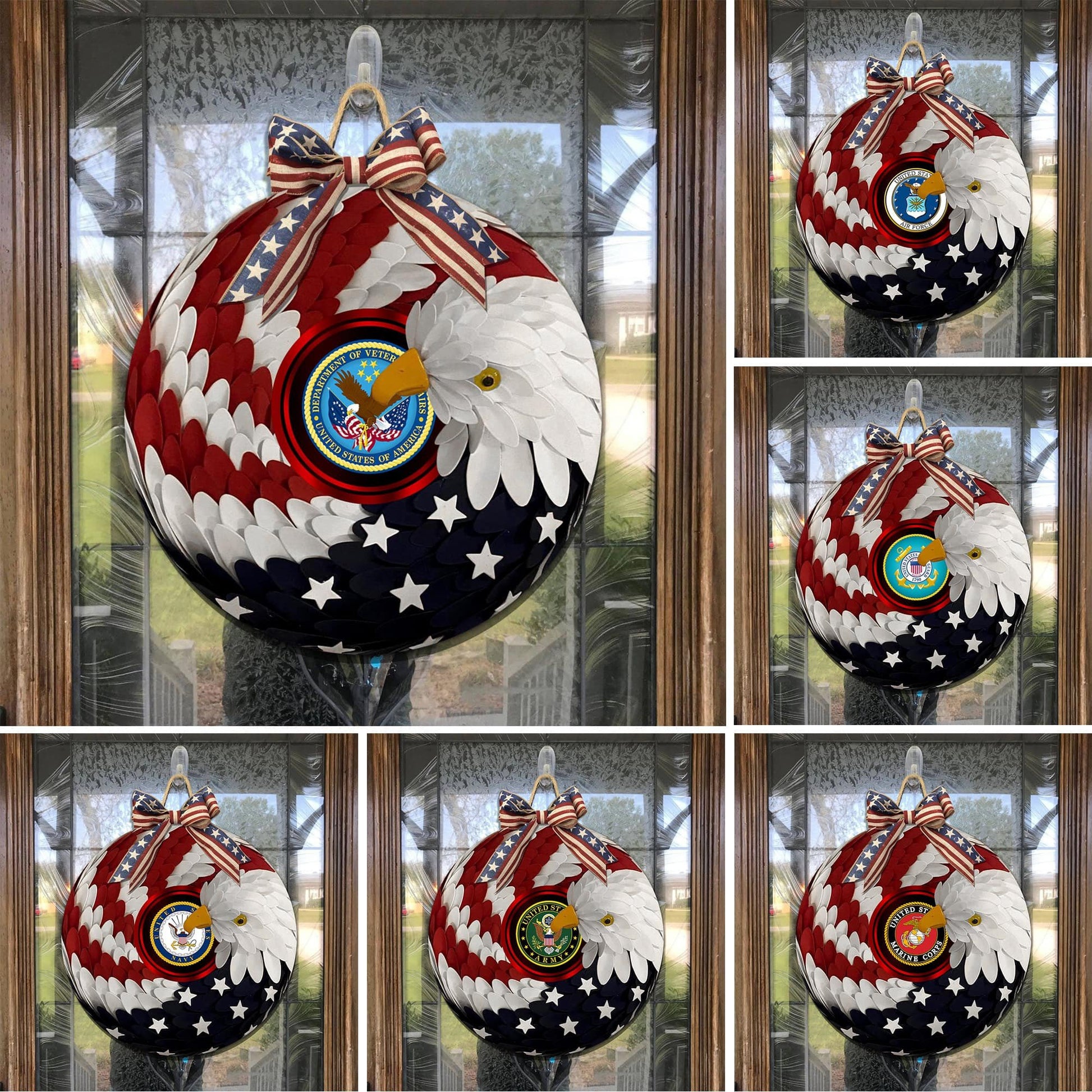 Premium US Veteran Wood Sign NPVC031003