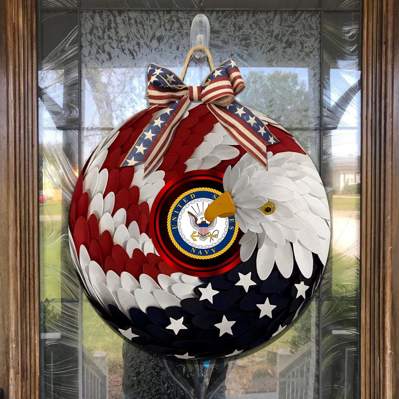 Premium US Veteran Wood Sign NPVC031003