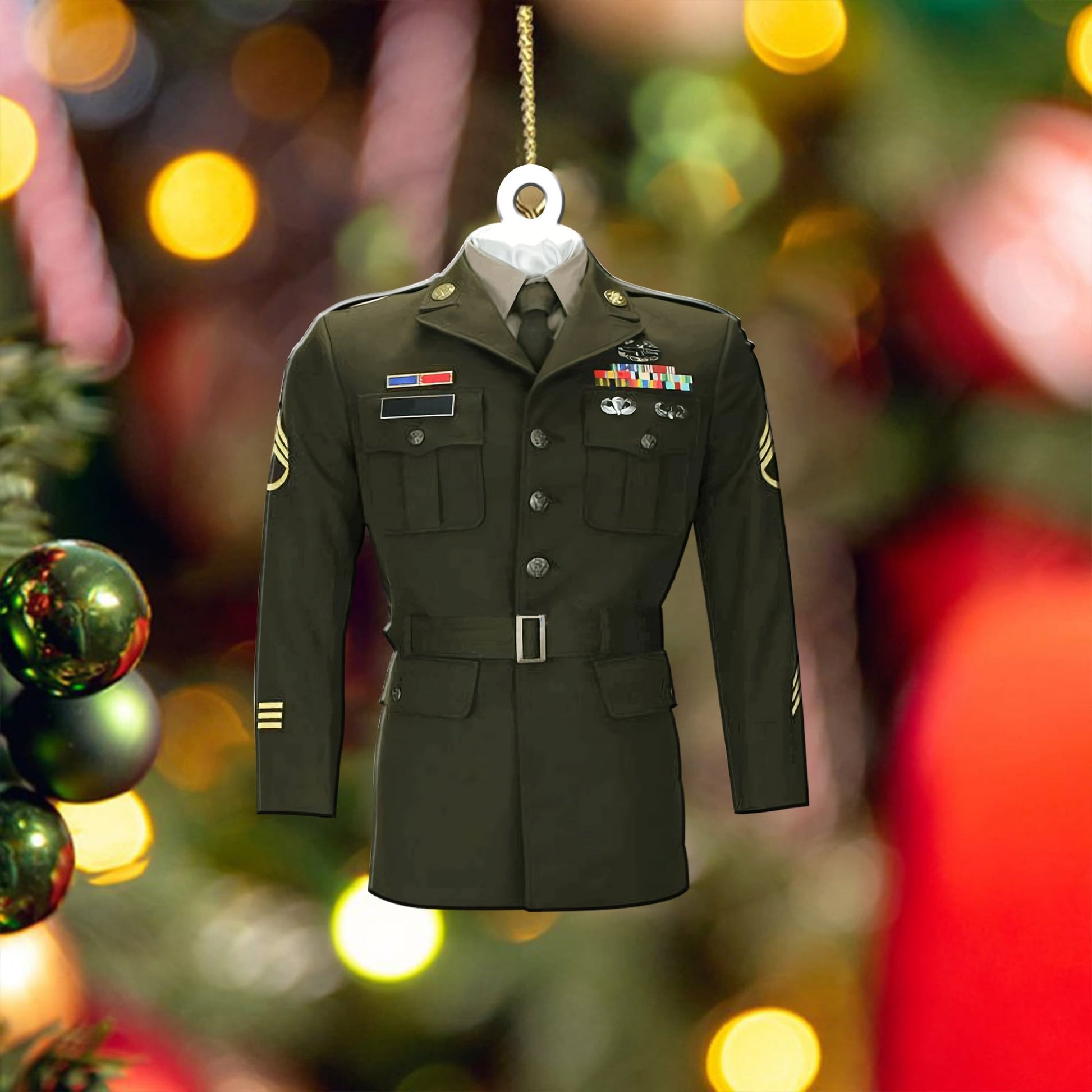 Premium US Veteran Ornament NPVC071001