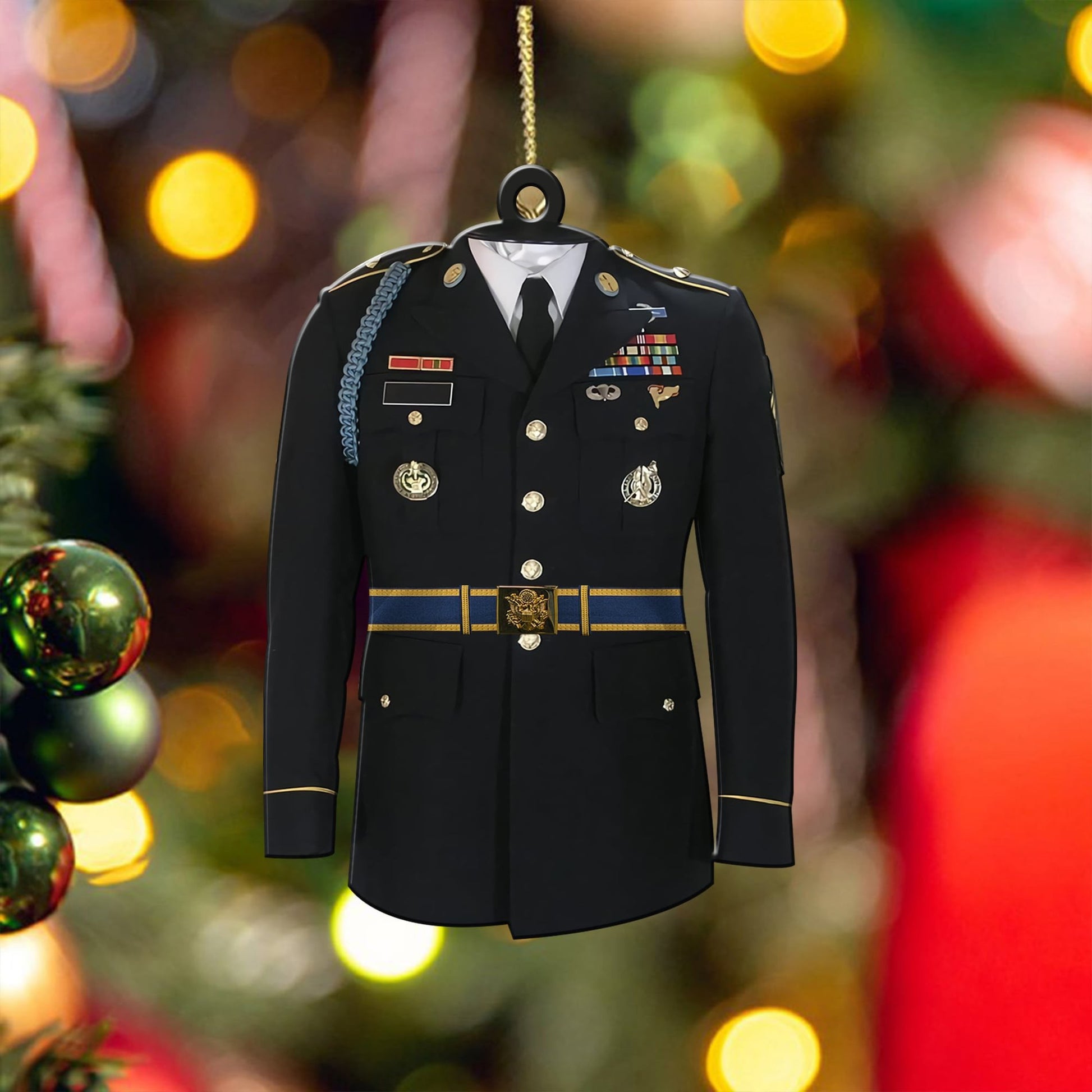 Premium US Veteran Ornament NPVC071001