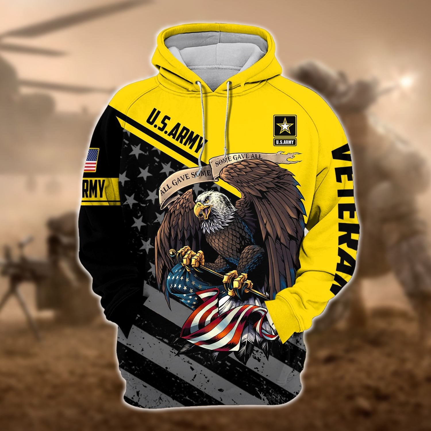 Premium All Gave Some Some Gave All US Veteran Hoodie NPVC161201