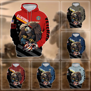 Premium All Gave Some Some Gave All US Veteran Hoodie NPVC161201