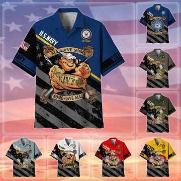 Premium All Gave Some Some Gave All US Veteran Hawaii Shirt NPVC230206