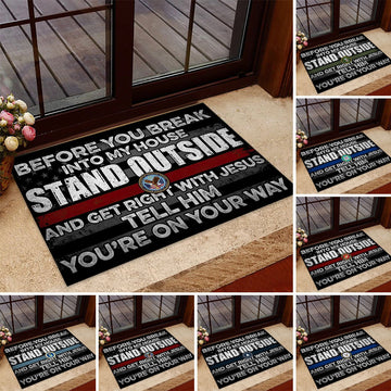 Premium Unique US Veteran Doormat NPVC210410