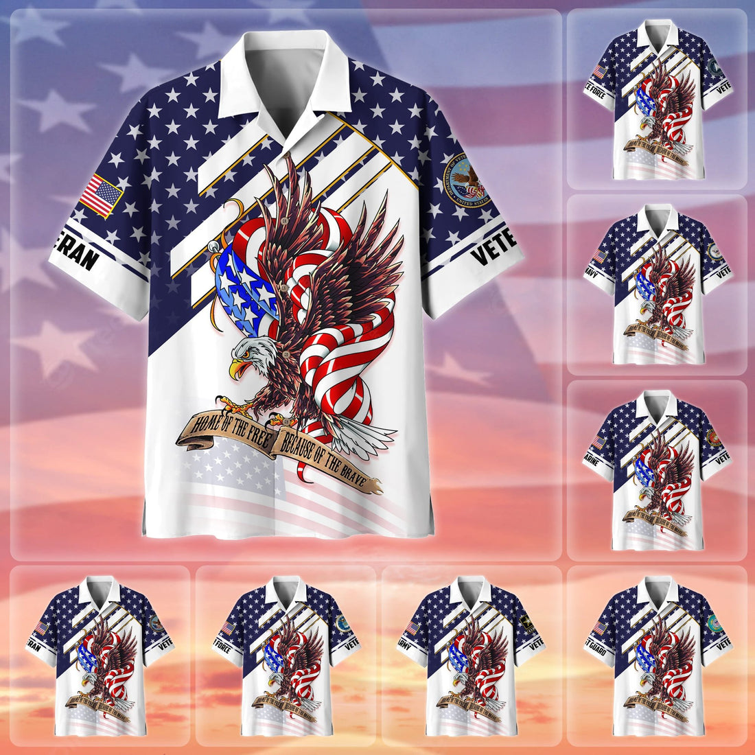 Premium Home Of The Free Hawaii Shirt NPVC140205