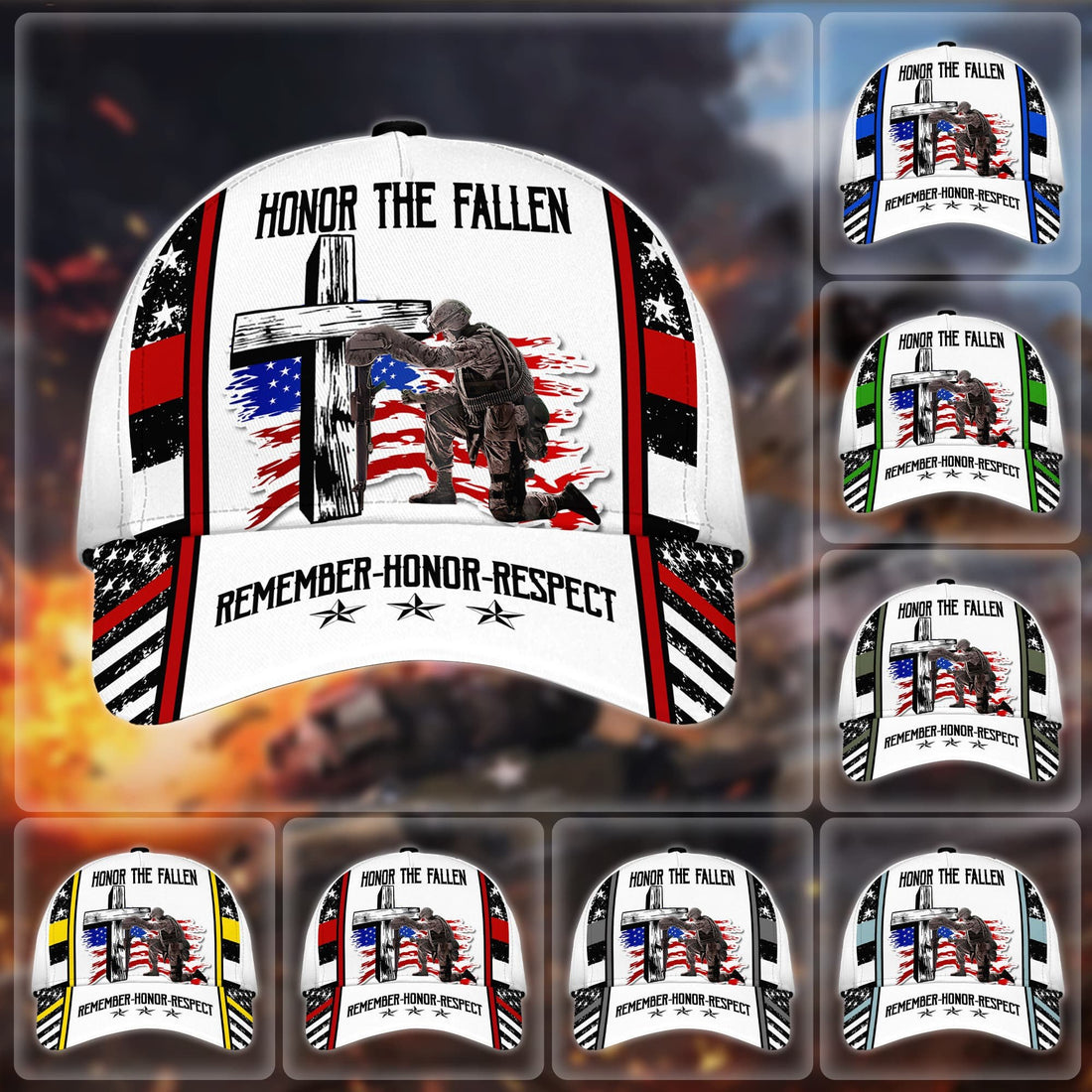 Premium Honor The Fallen Cap NPVC200303