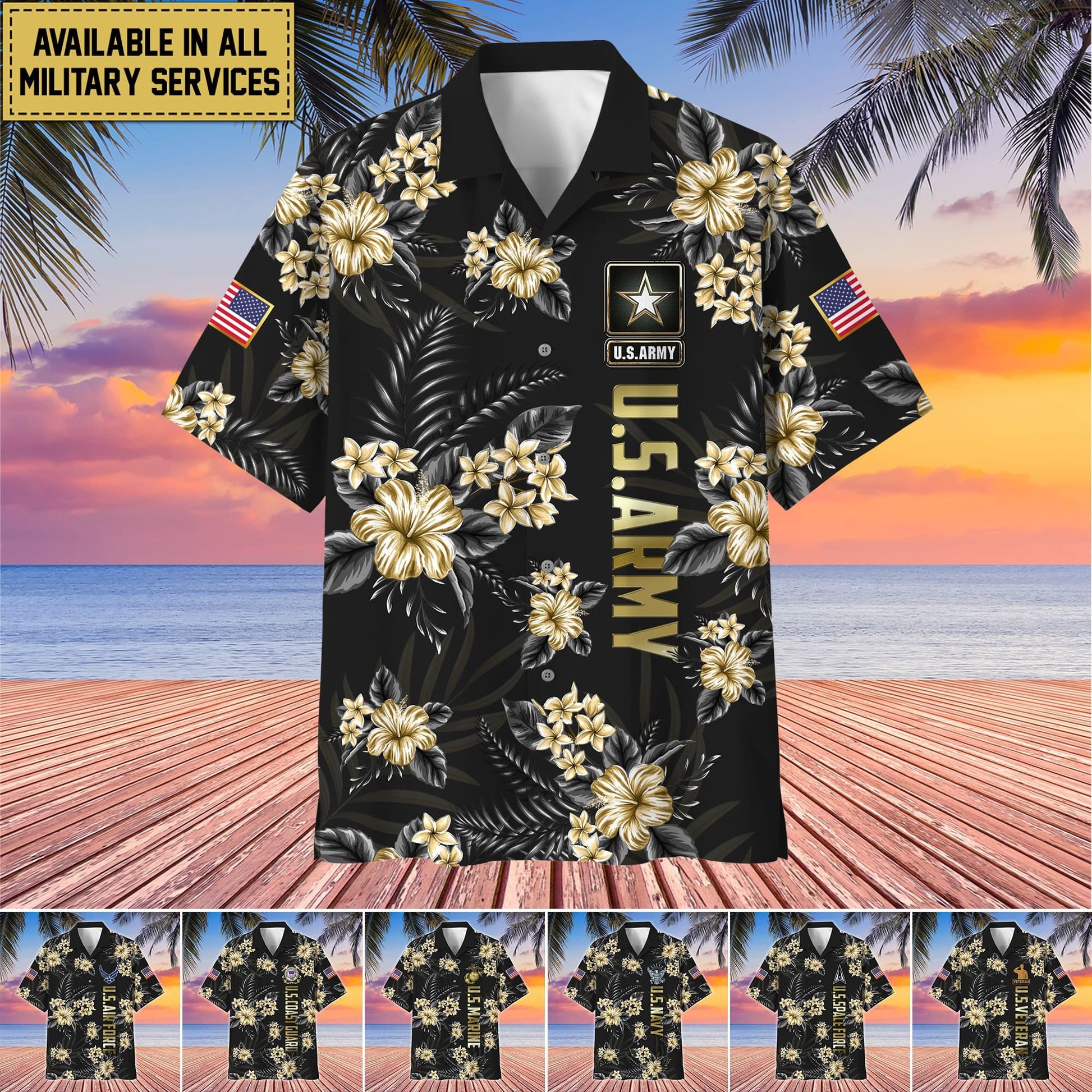 Premium Proudly Served US Veteran Hawaii Shirt NPVC130601