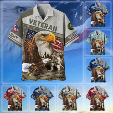 Unique Proudly Served US Veteran Hawaii Shirt NPVC150602