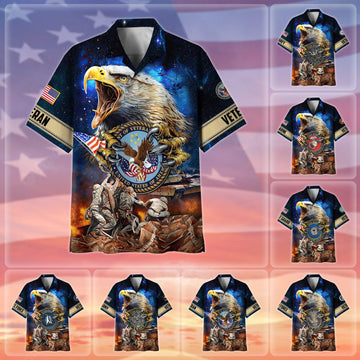 Premium Honoring All Who Served US Veteran Hawaii Shirt NPVC200302