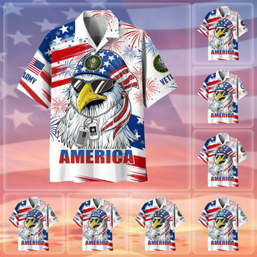 Premium American Pride US Veteran Hawaii Shirt NPVC170502