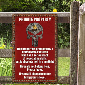 Unique Customized Metal Sign NPVC140511