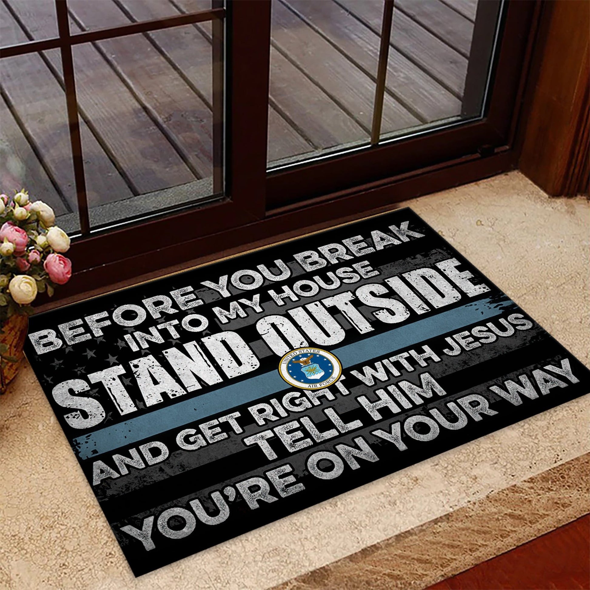 Premium Unique US Veteran Doormat NPVC210410