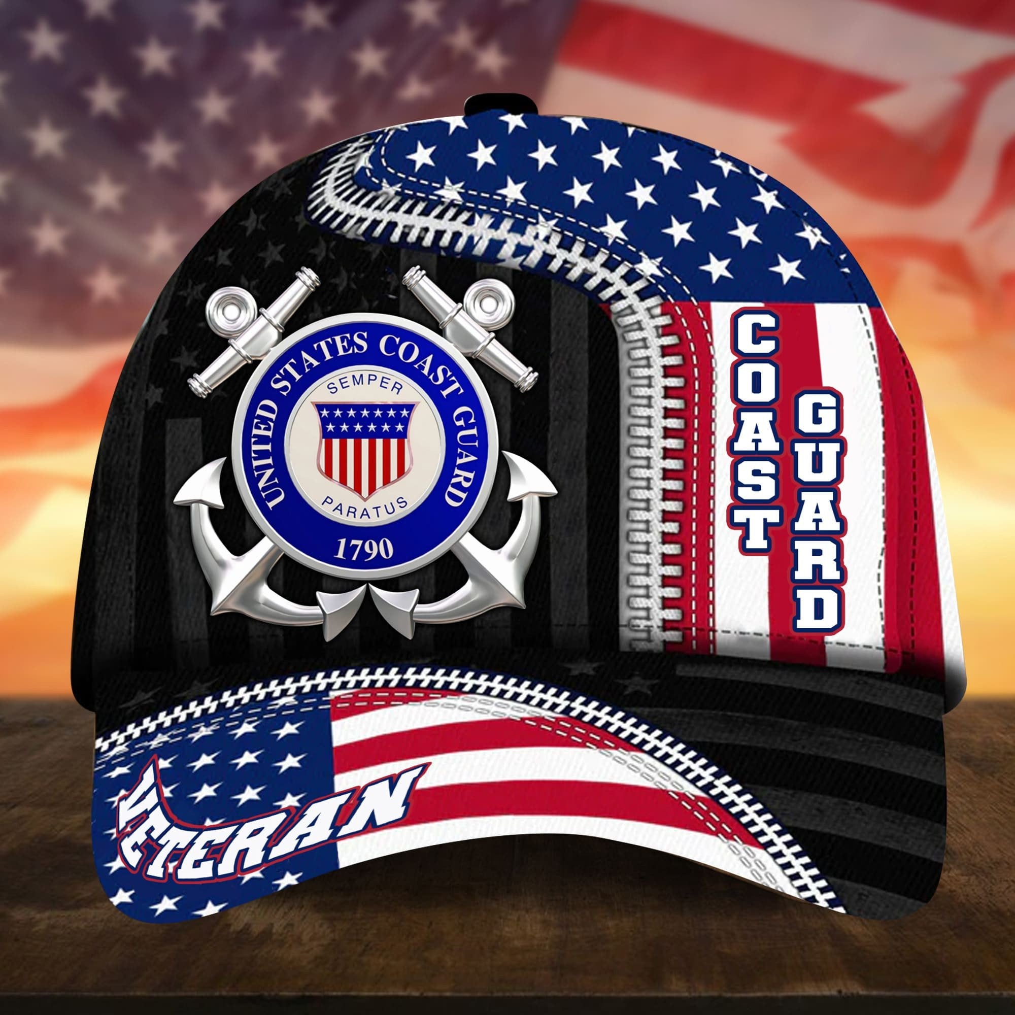 Unique Proudly Served US Veteran Cap NPVC310505