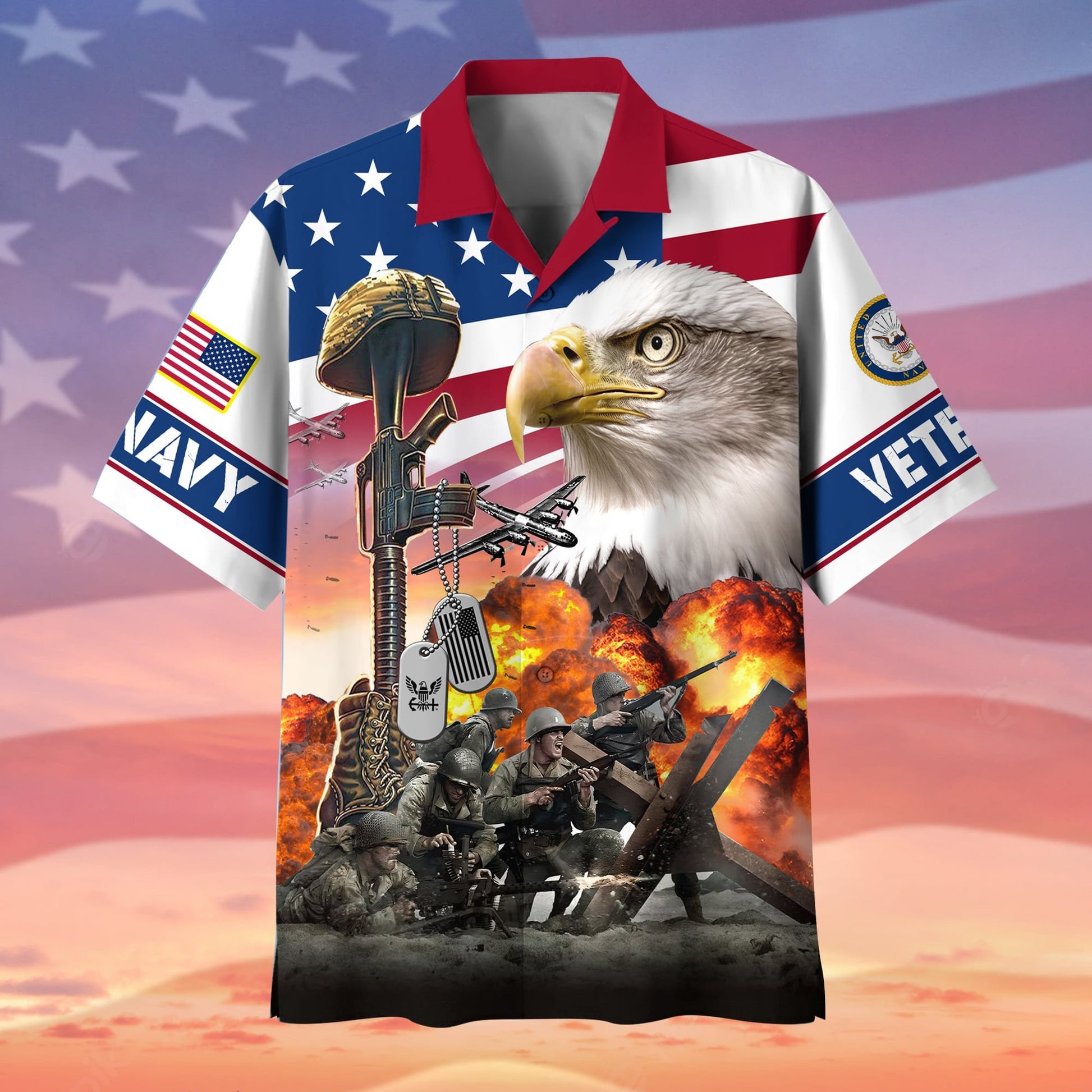 Premium Honoring All Who Served US Veteran Hawaii Shirt APVC130701
