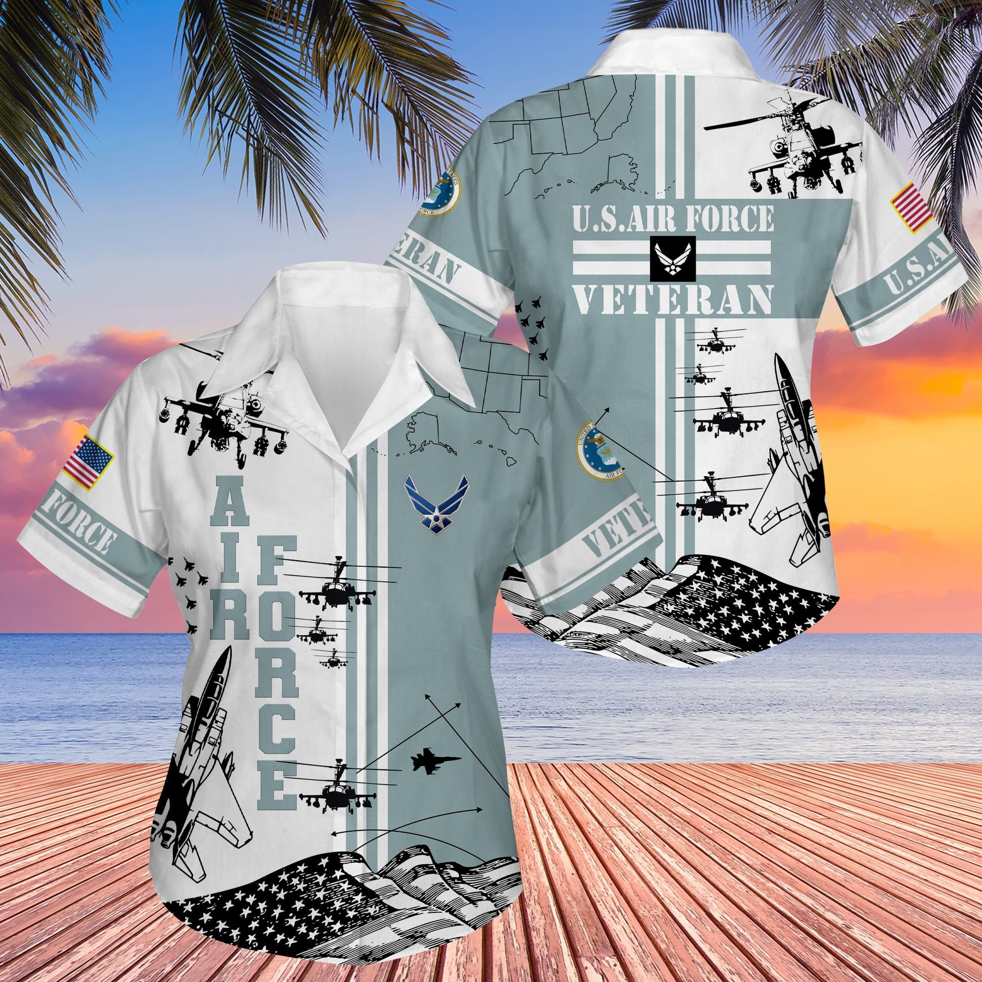 Premium Proudly Served Hawaii Shirt For Female Veteran NPVC110710