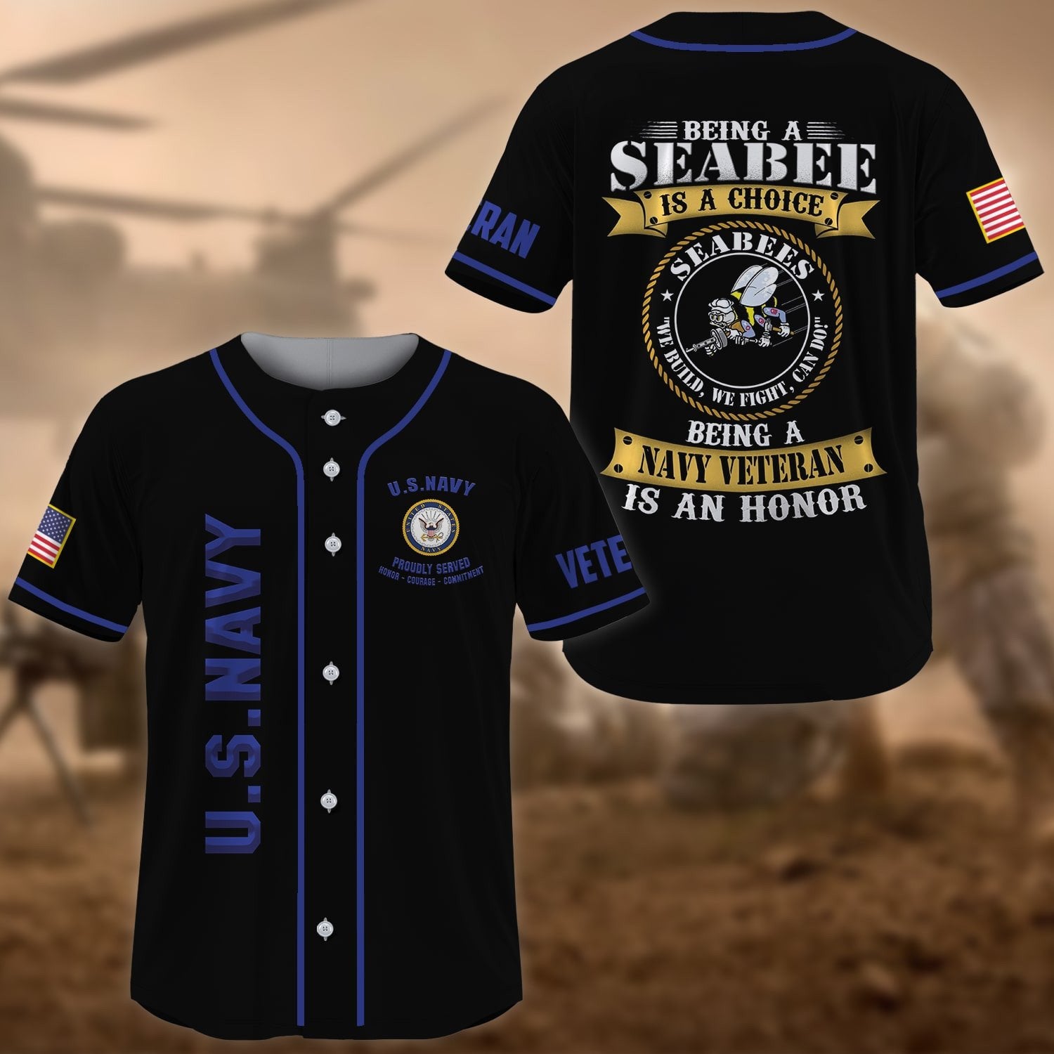 Premium Being A Veteran Is An Honor US Veteran Baseball Jersey NPVC310301