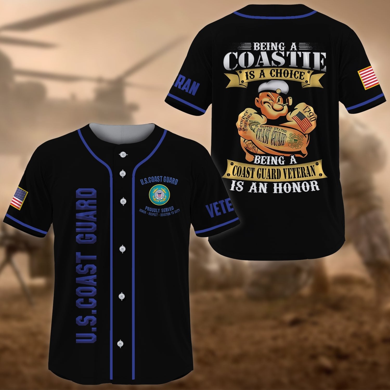 Premium Being A Veteran Is An Honor US Veteran Baseball Jersey NPVC310301