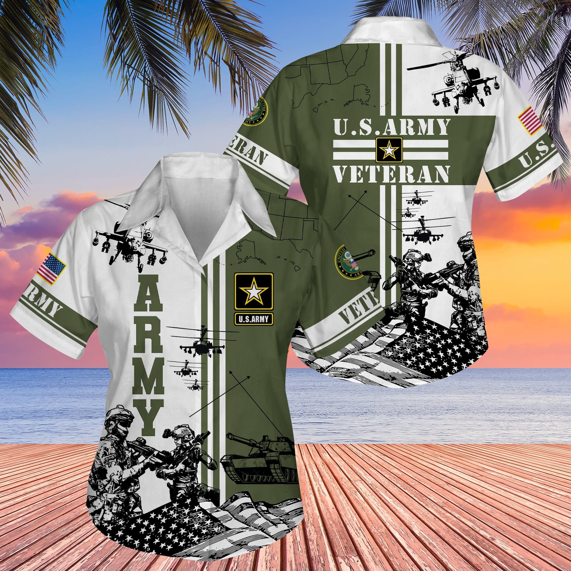 Premium Proudly Served Hawaii Shirt For Female Veteran NPVC110710