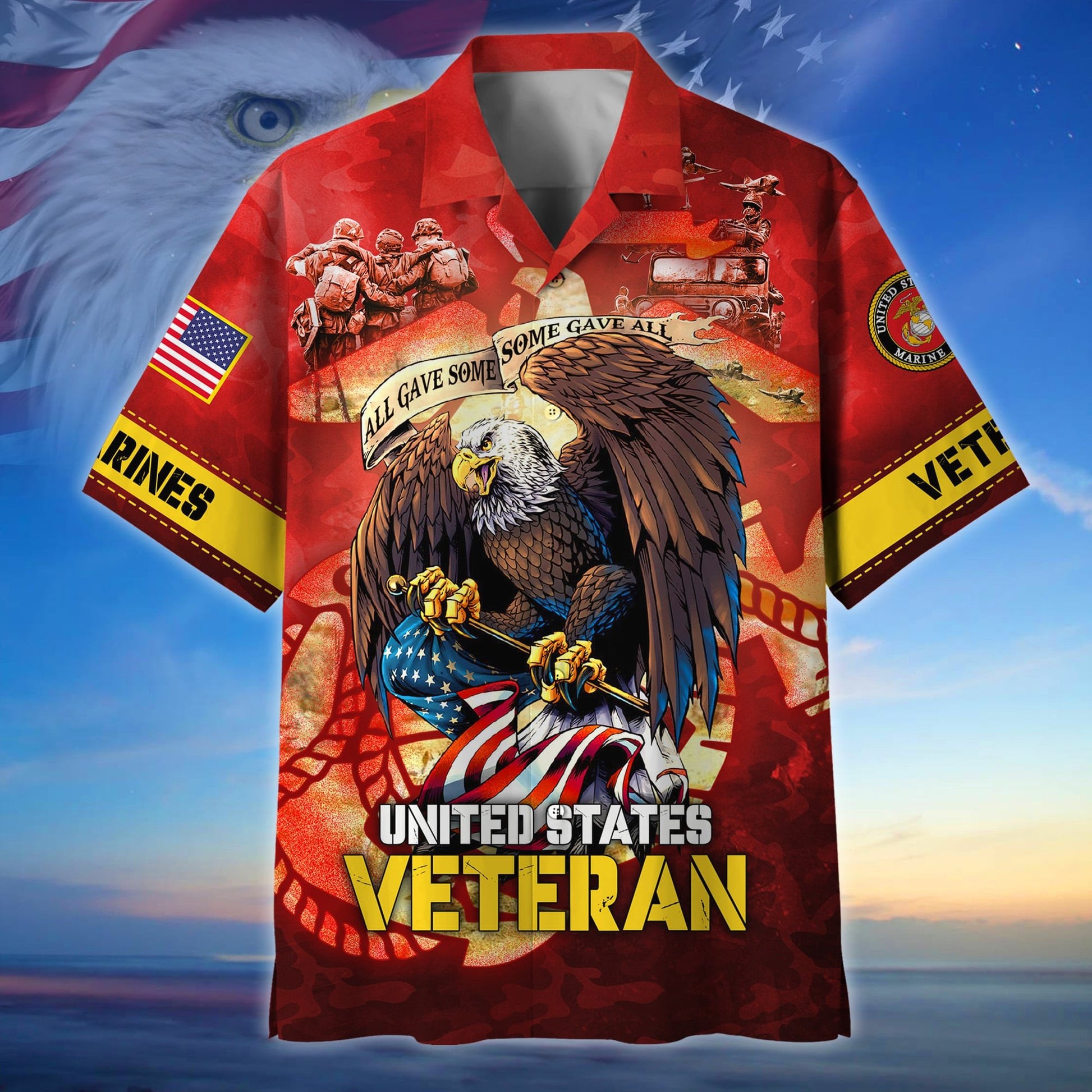 Unique Proudly Served US Veteran Hawaii Shirt NPVC220601