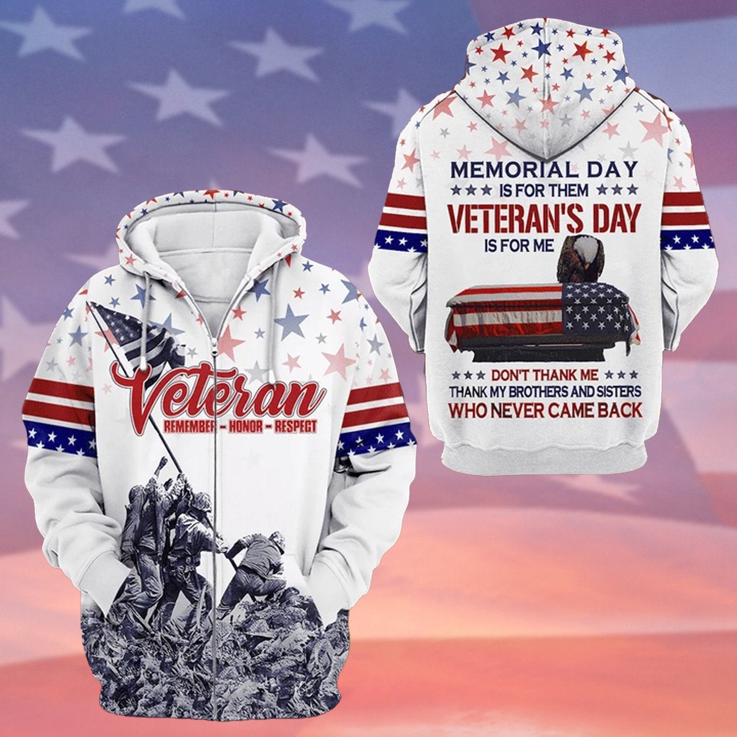 Premium Memorial Day Is For Them Polo And Hawaii Shirt NPVC060201