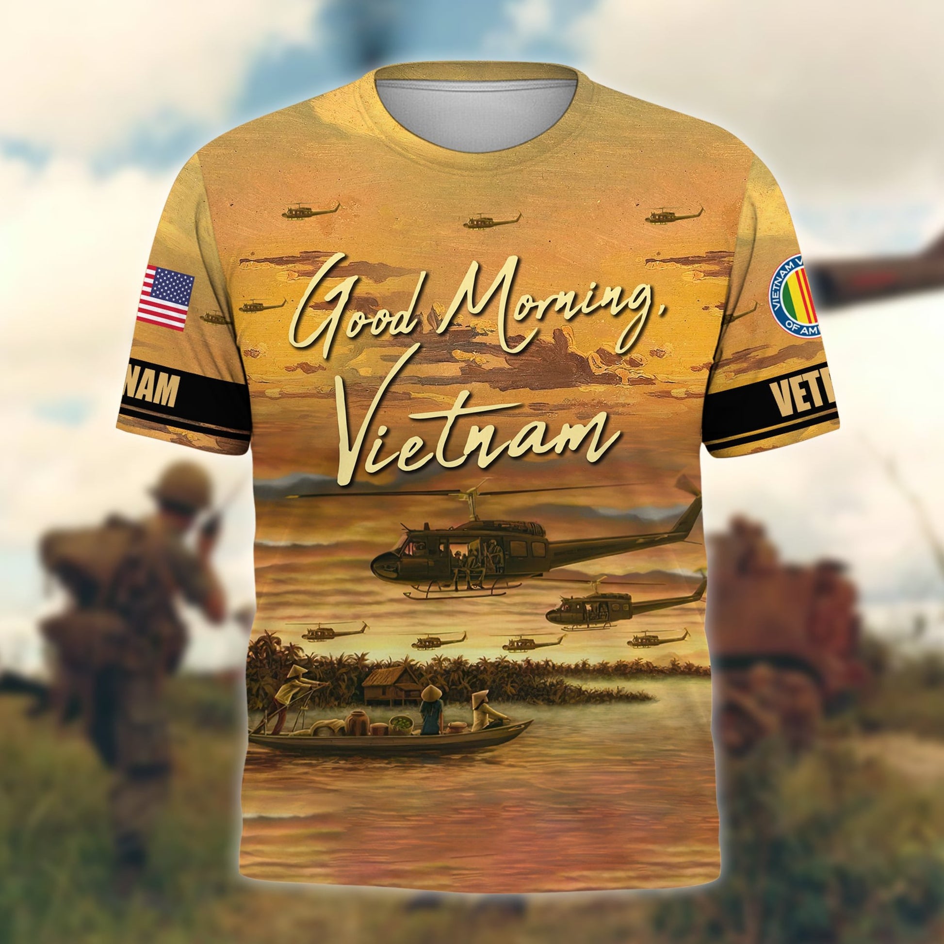 Premium Good Morning, Vietnam Polo And Hawaii Shirt NPVC260402
