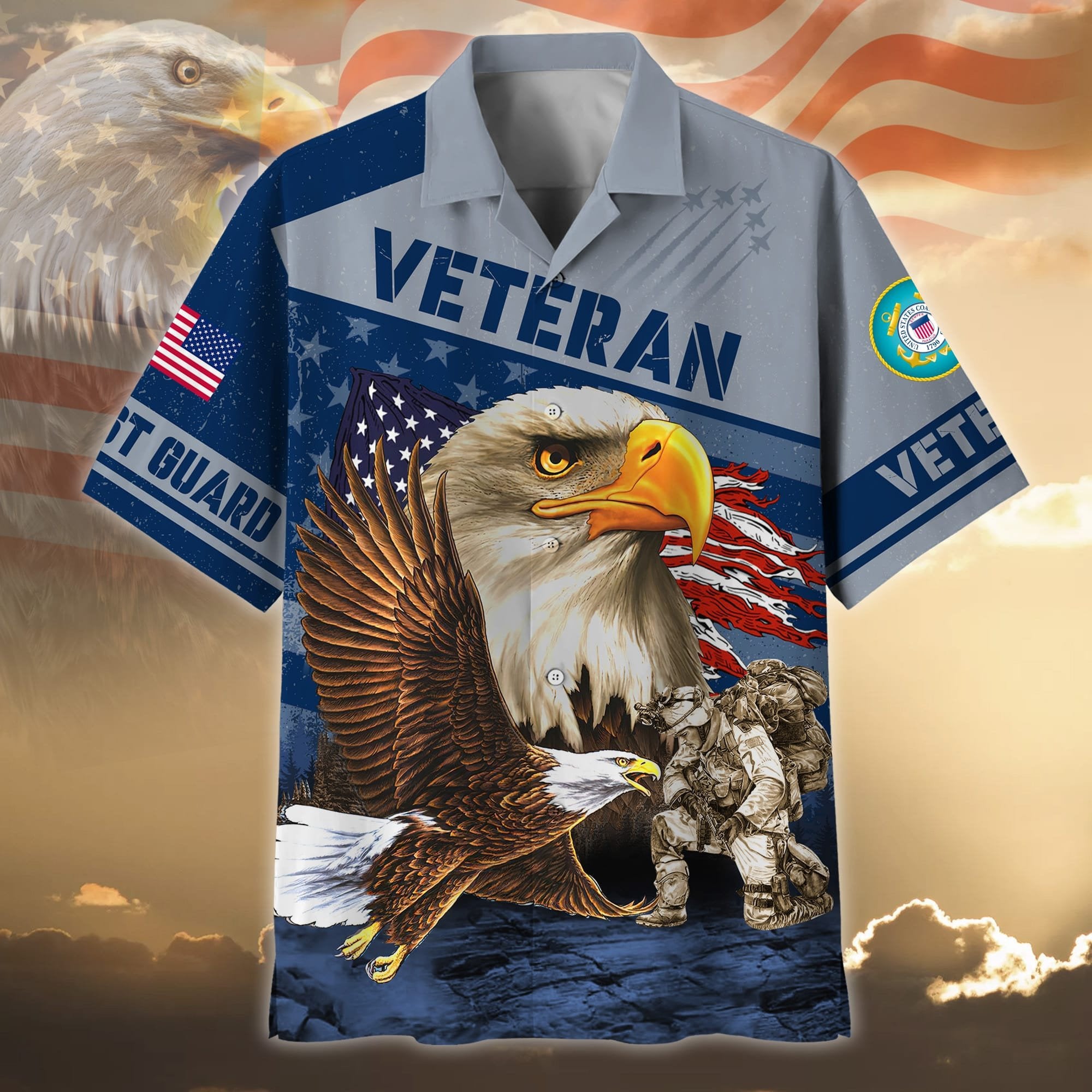 Unique Proudly Served US Veteran Hawaii Shirt NPVC150602