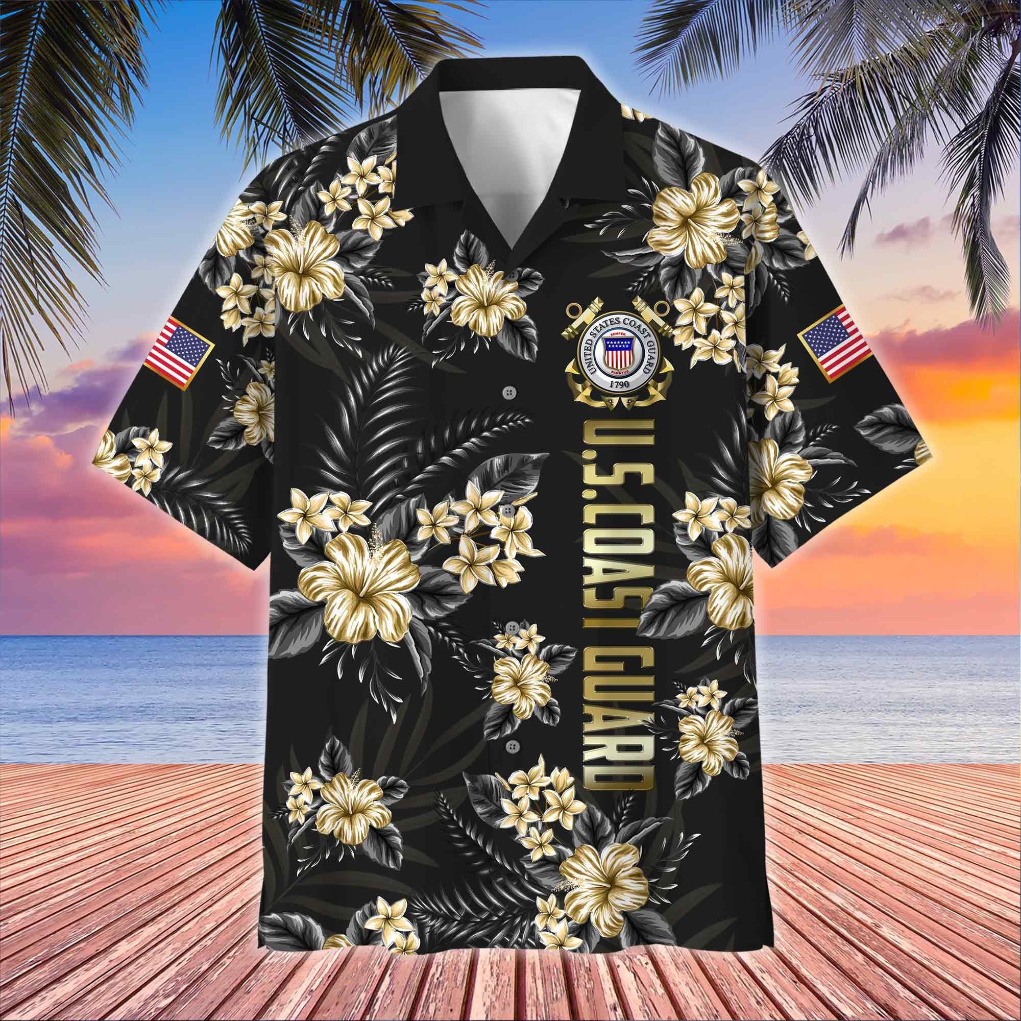Premium Proudly Served US Veteran Hawaii Shirt NPVC130601