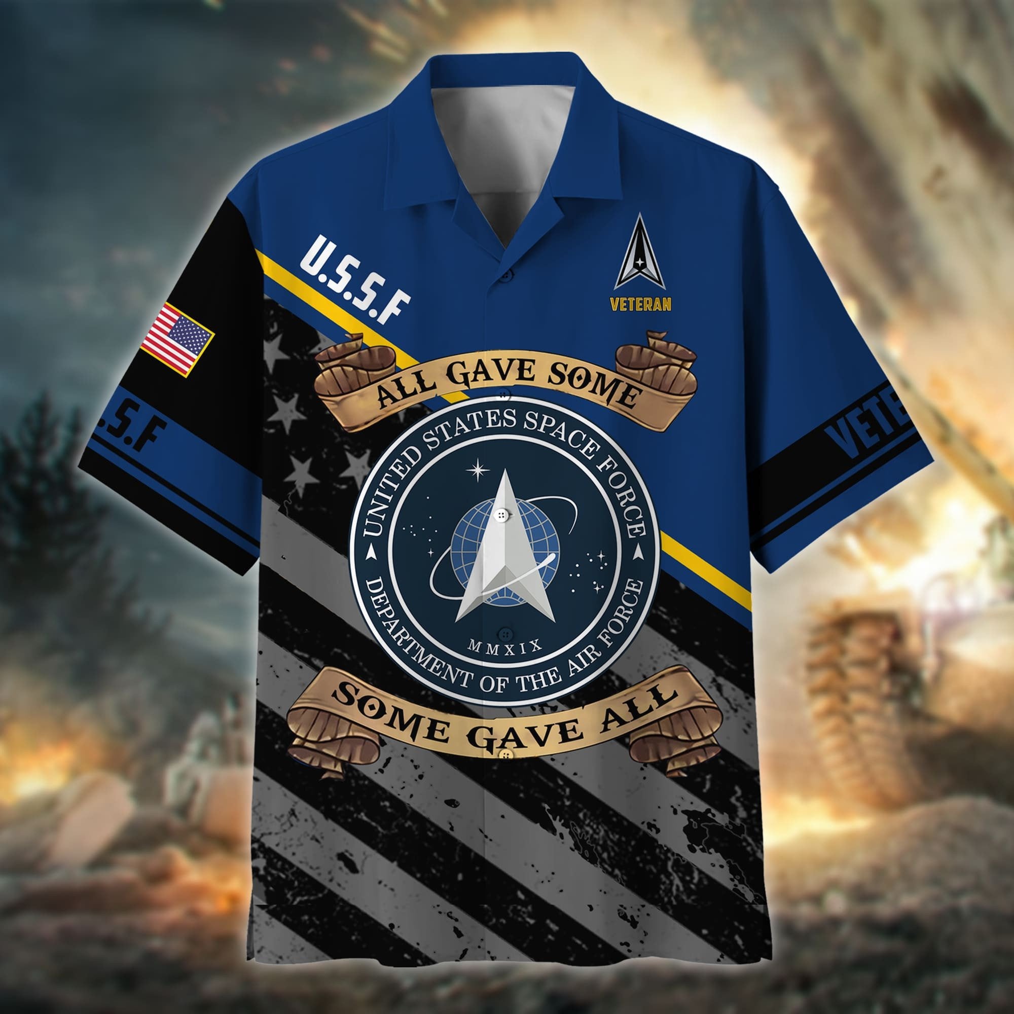 Premium All Gave Some Some Gave All US Veteran Hawaii Shirt NPVC230206