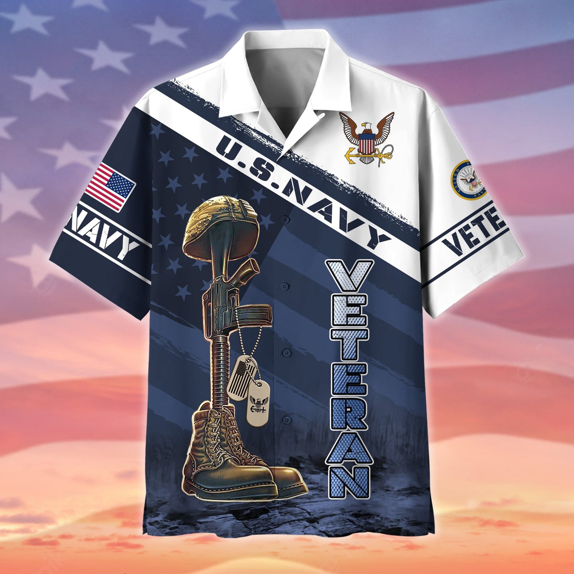 Premium Proudly Served US Veteran Hawaii Shirt NPVC030701