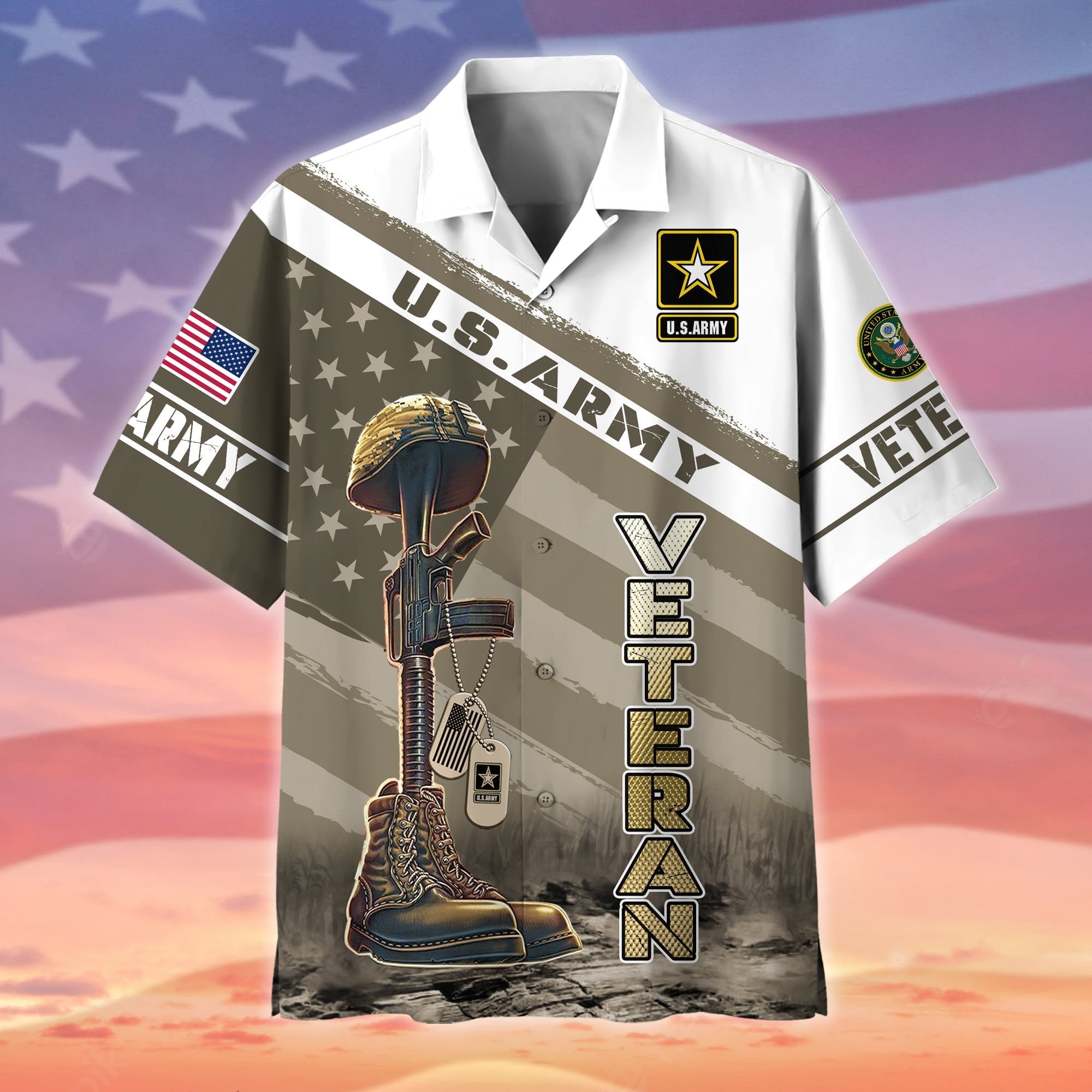 Premium Proudly Served US Veteran Hawaii Shirt NPVC030701