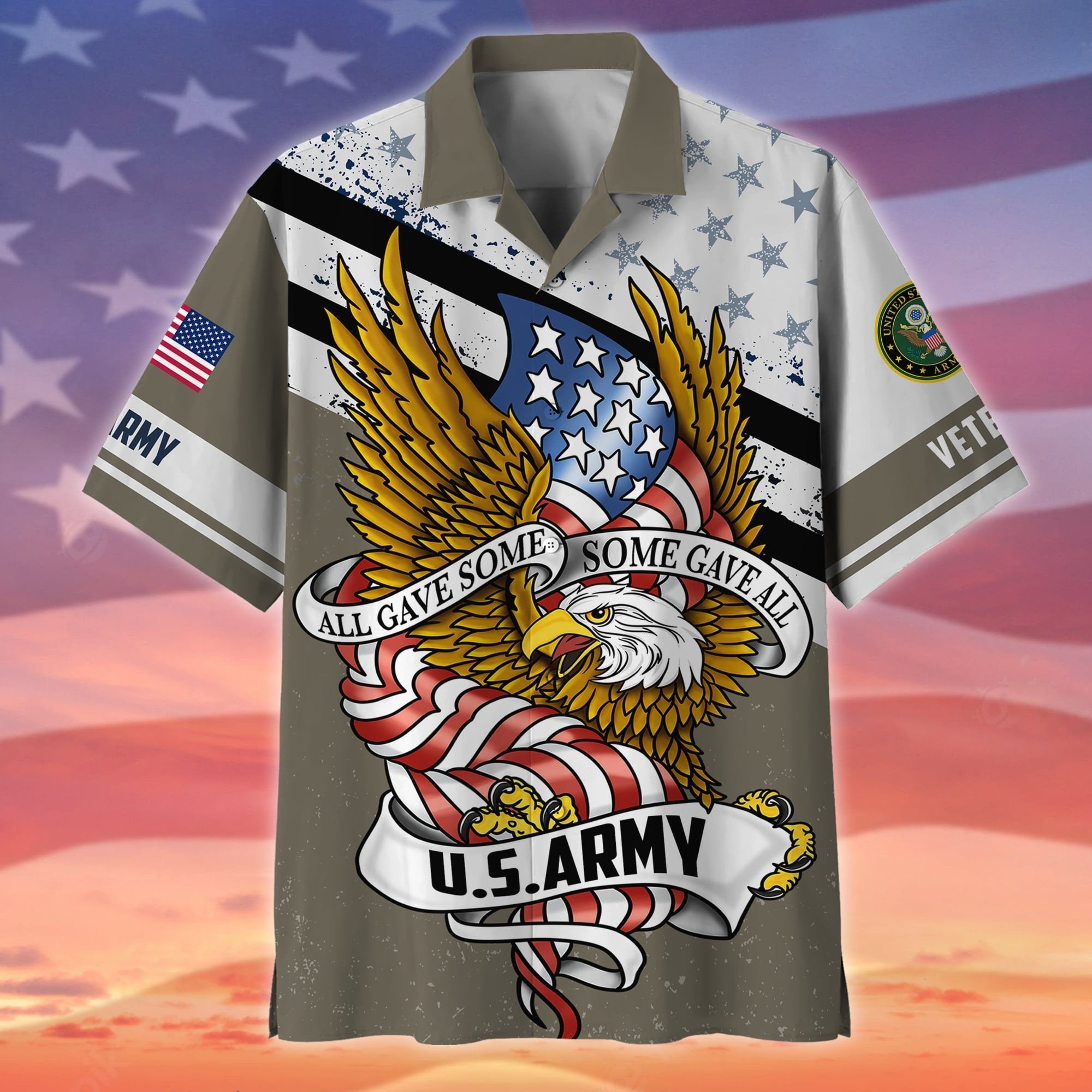 Premium All Gave Some Some Gave All US Veteran Hawaii Shirt NPVC170501