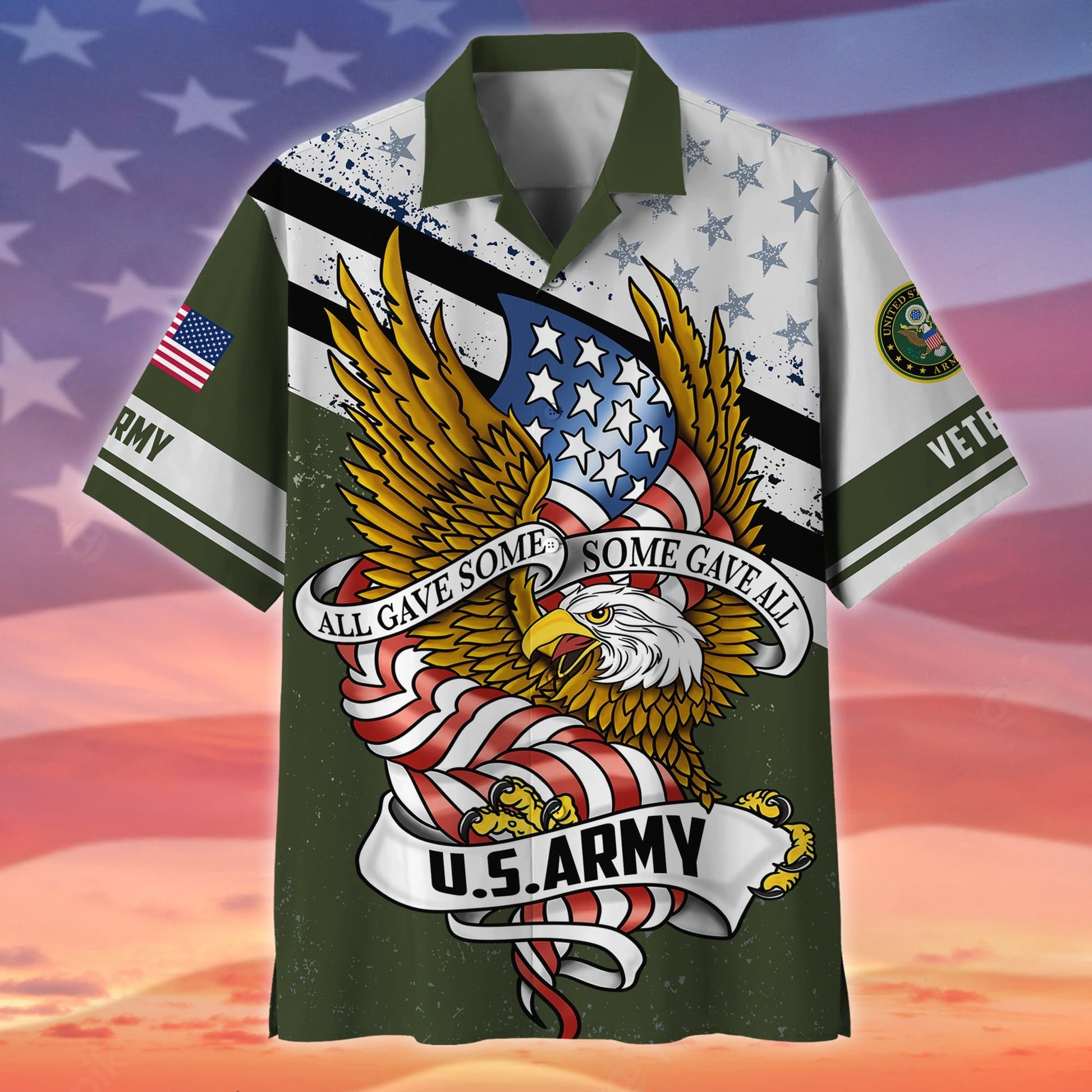 Premium All Gave Some Some Gave All US Veteran Hawaii Shirt NPVC170501