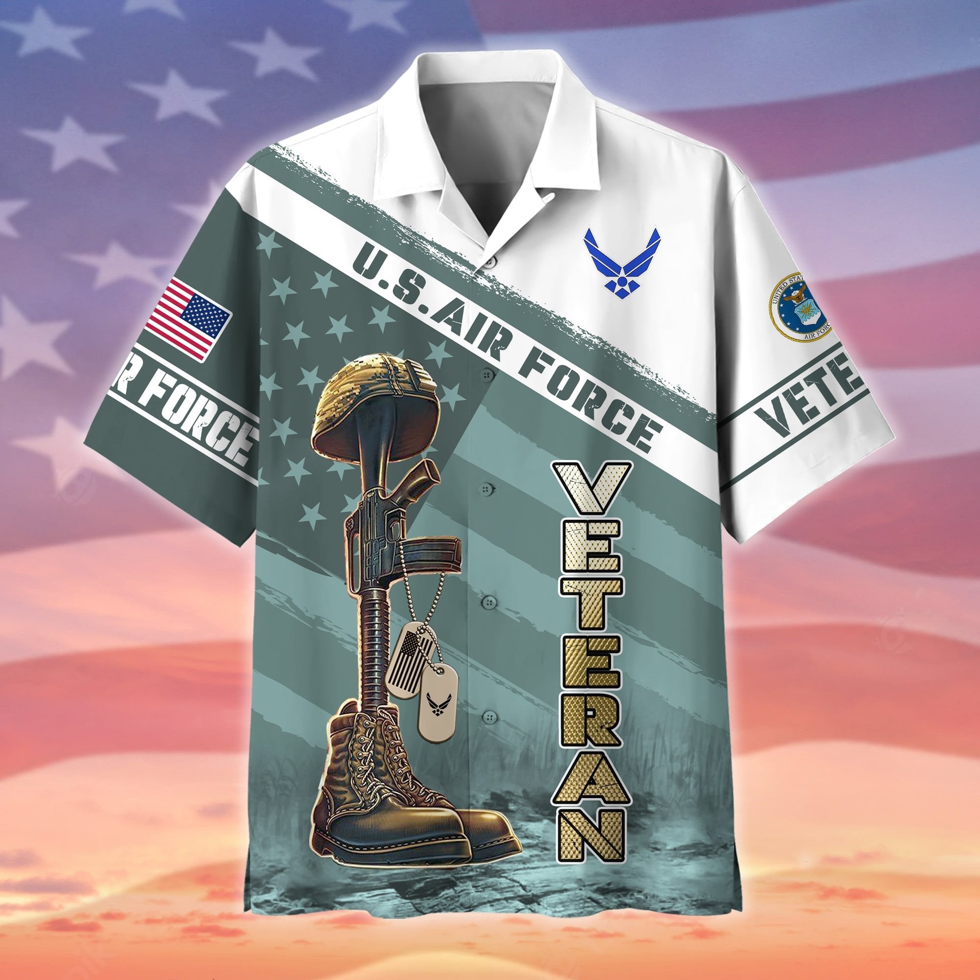 Premium Proudly Served US Veteran Hawaii Shirt NPVC030701