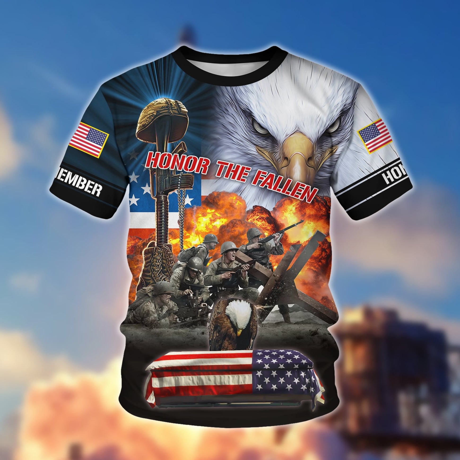 Premium Honor The Fallen Polo And Hawaii Shirt NPVC270202