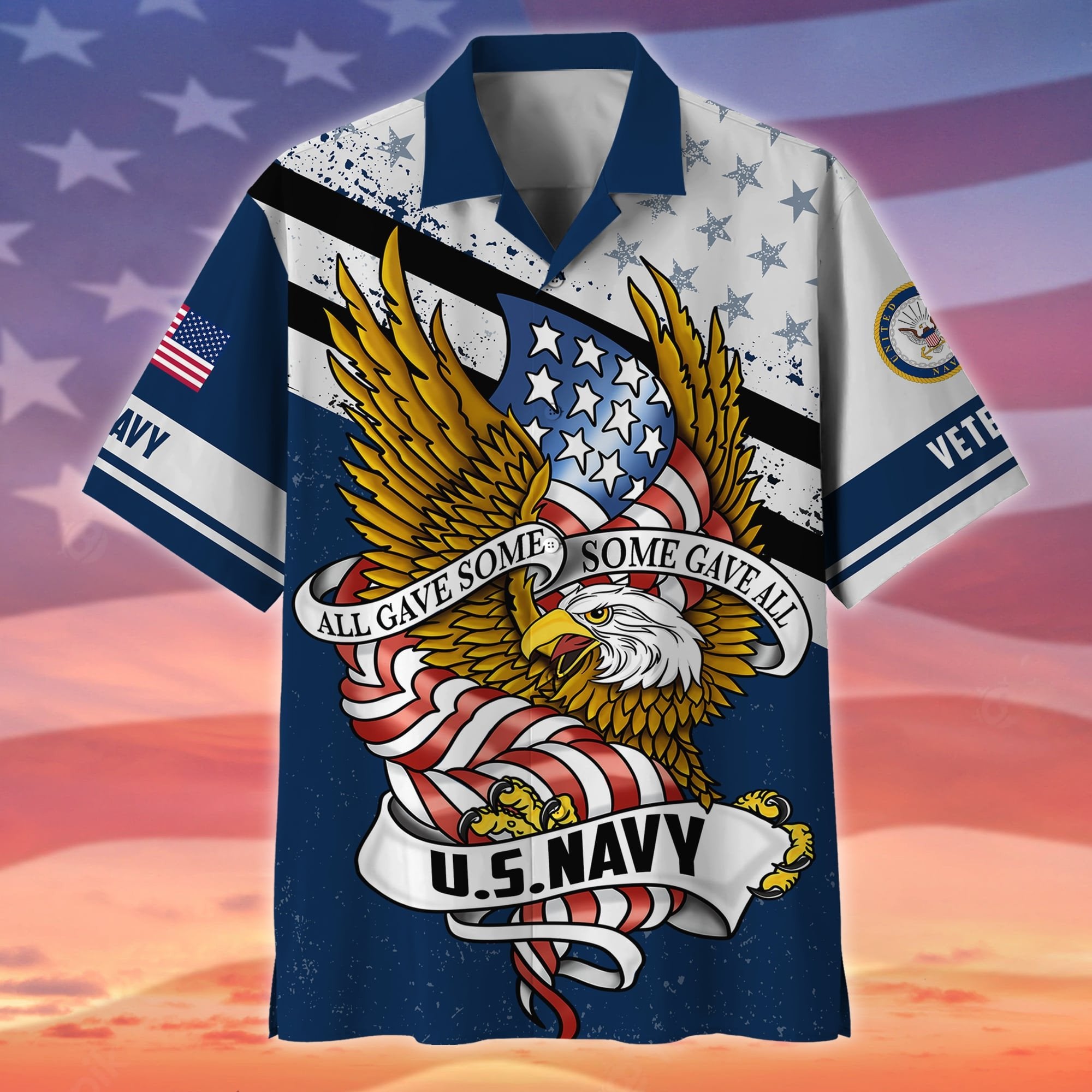 Premium All Gave Some Some Gave All US Veteran Hawaii Shirt NPVC170501