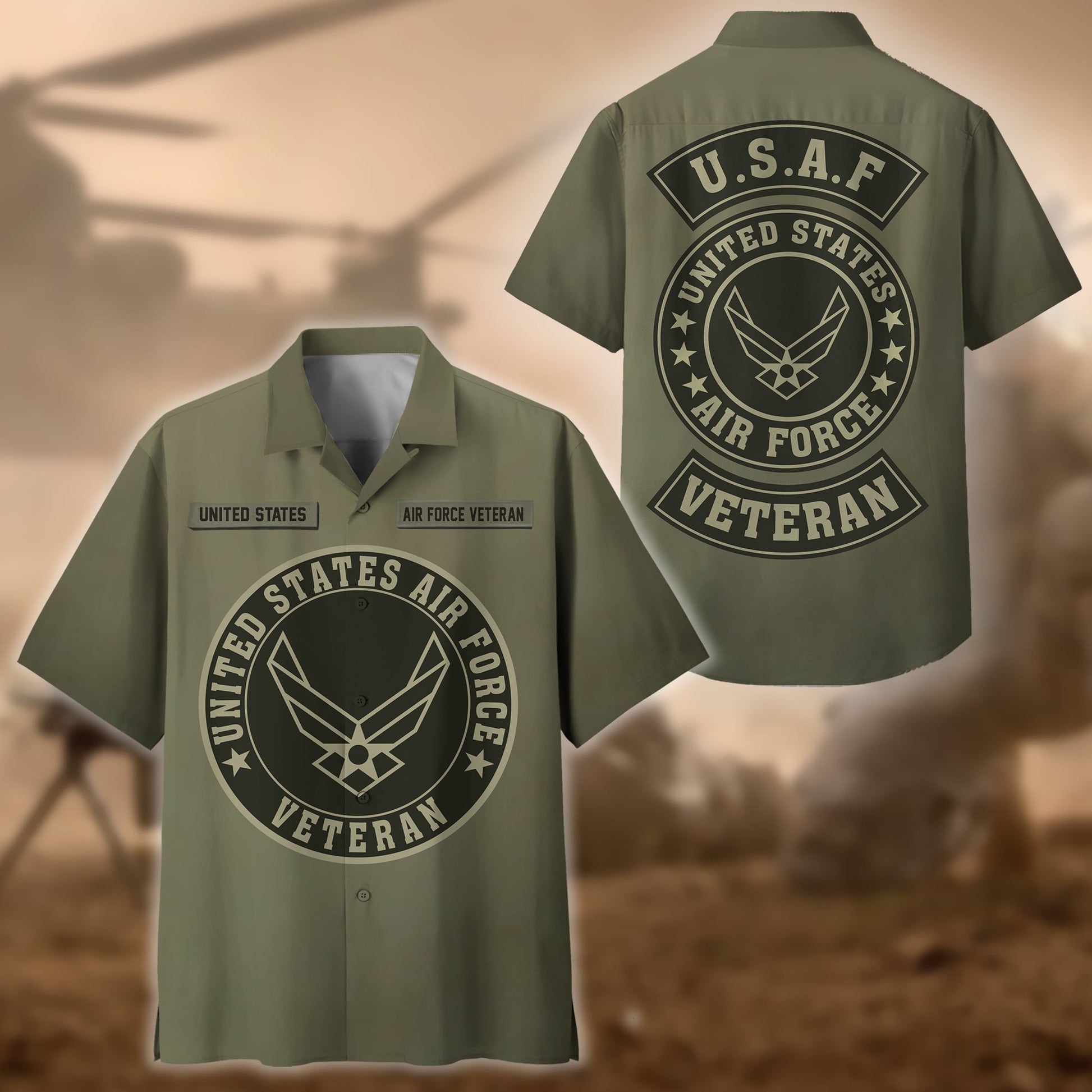 Premium Proudly Served US Veteran Hawaii Shirt NPVC190503
